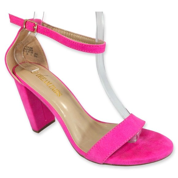 Dream Pairs Womens High Chunky Heel Sandals Ankle Strap Open Toe Party Shoes 8 - Picture 2 of 10